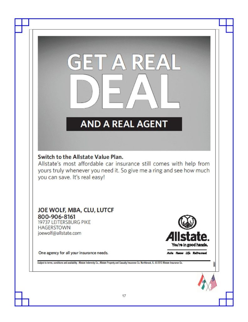 Allstate (Mr. Joe Wolf)