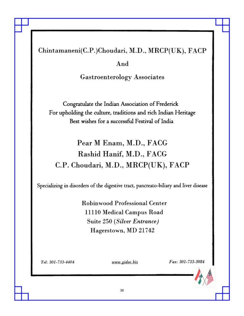 Dr. Choudari and Mrs Nirmala Chintamaneni