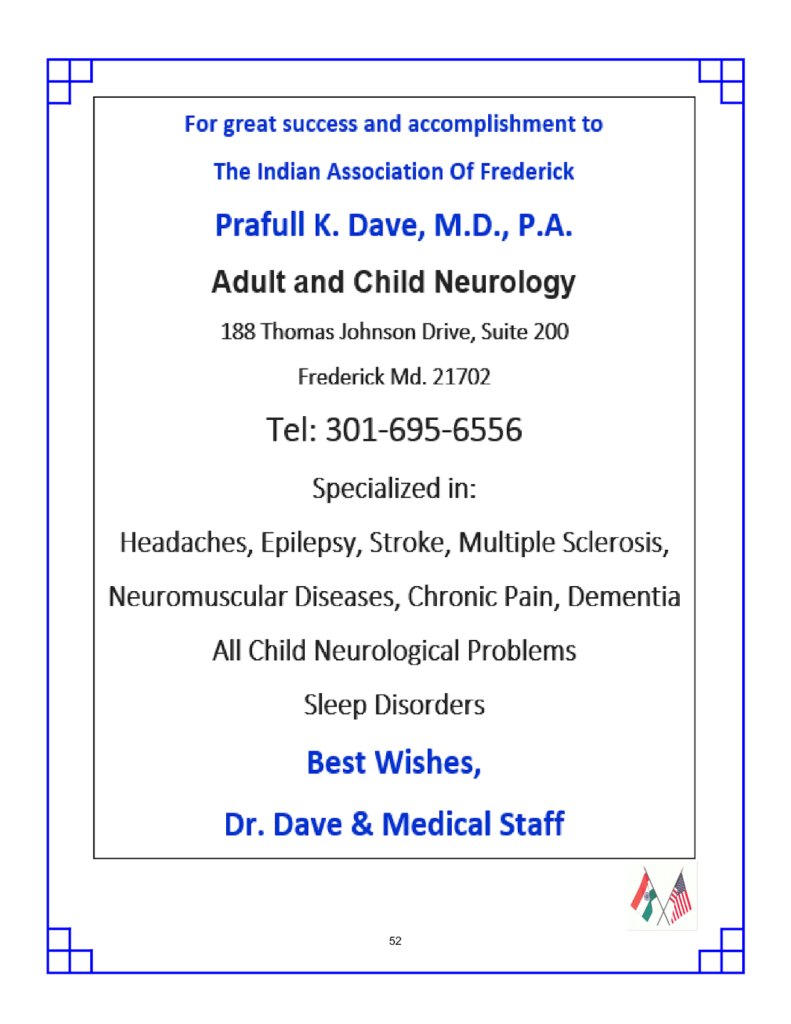 Dr. Prafull and Mrs. Dipti Dave