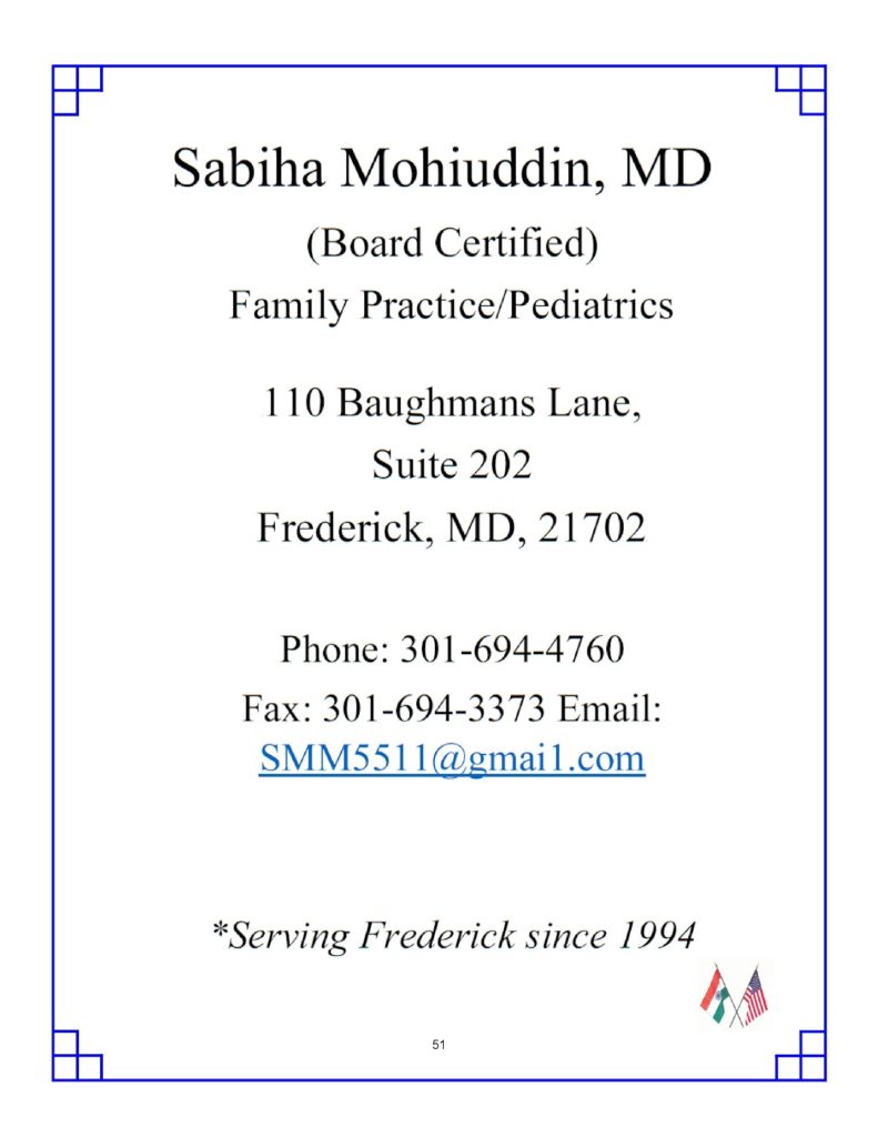 Dr. Sabiha Mohiuddin