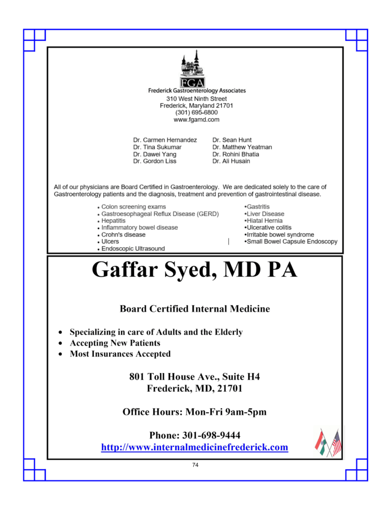 Dr. Sean Hunt (Frederick Gastroenterology)