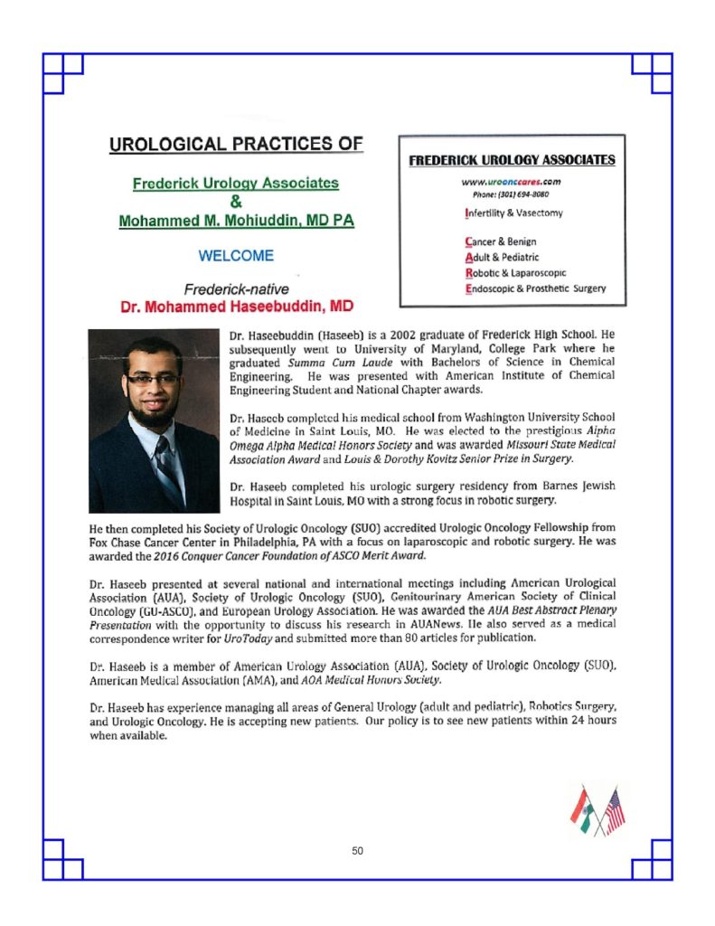 Frederick Urology Associates (Dr. Mohammed Mohiuddin)