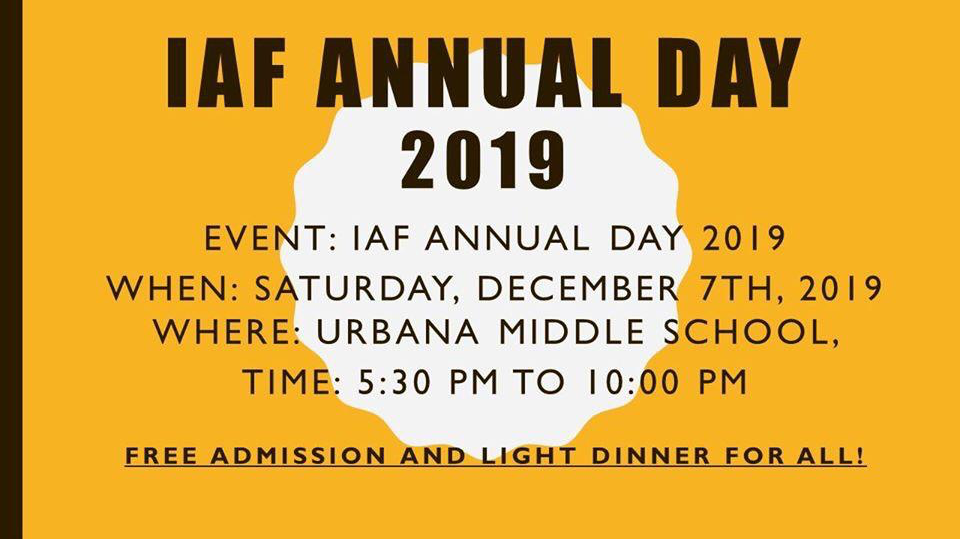 IAF Annual Day 2019