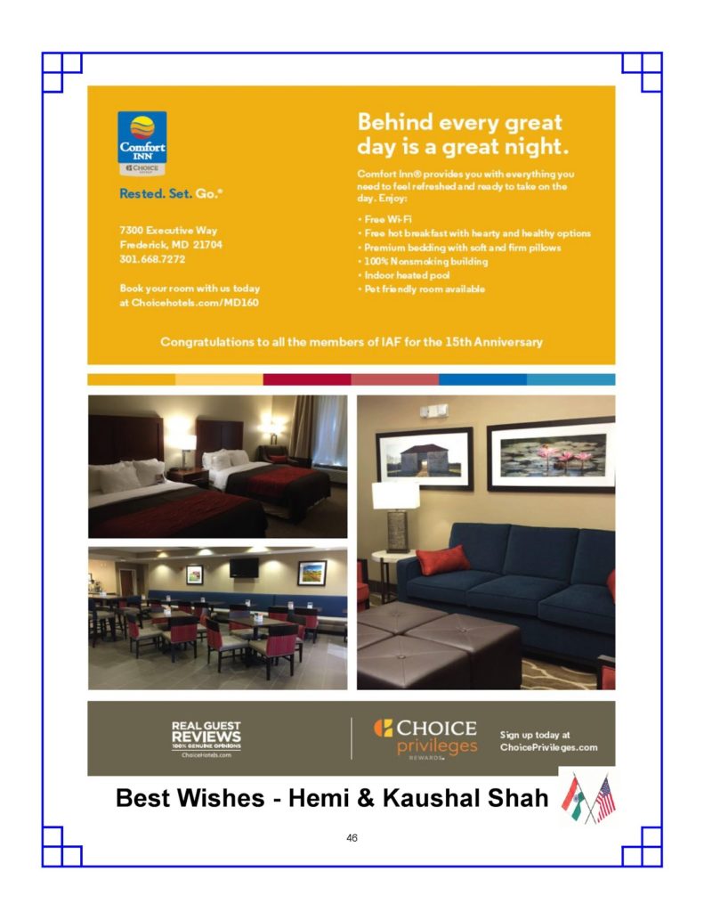 Mrs. Hemi and Kaushal Shah (Om Hospitality)